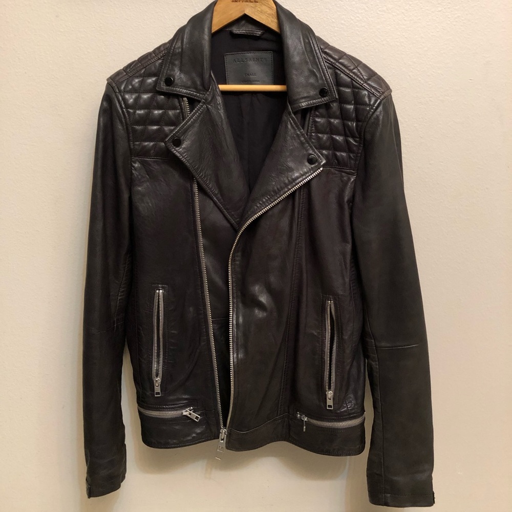 Allsaints Conroy leather jacket